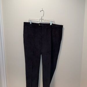 LIKE NEW GALA MEN’S BLACK CORDUROY PANTS 42 X 29
